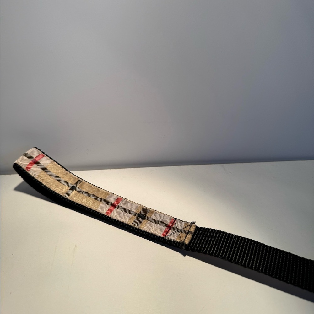 Artisan plaid dog leash - Picture 3 of 6